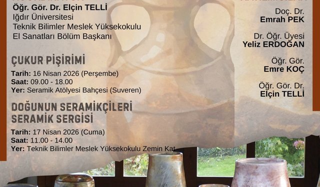 Sanat Ateşi Iğdır’da Yanacak: Çukur Pişirimi Etkinliğine Davet
