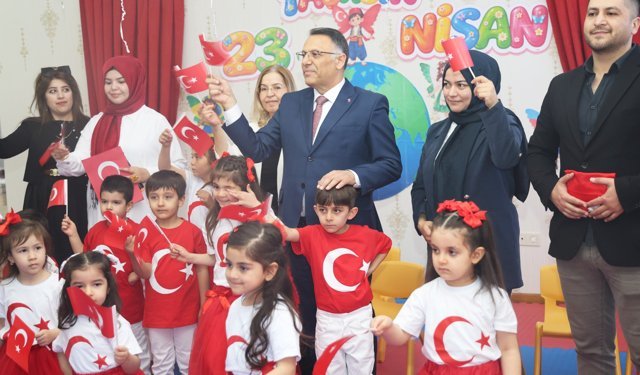 Iğdır Üniversitesi Püster Alagöz Anaokulu’nda 23 Nisan Coşkusu