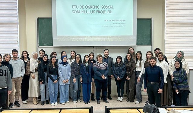 ETÜ'de üçüncü sosyal sorumluluk okulu tamamlandı