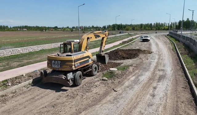 Yeşil Kuşak 3. Etapta Asfalt Öncesi Çalışmalar Sürüyor