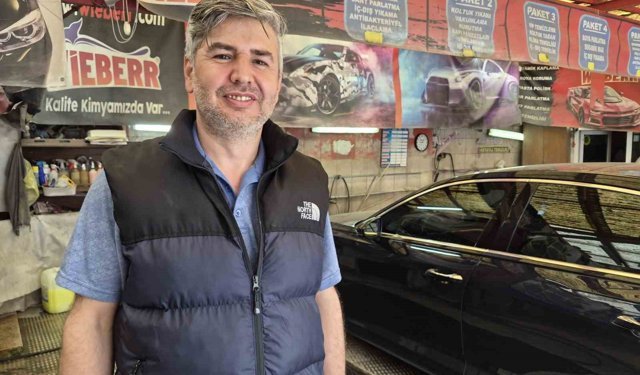 Oto yıkamacıların işi arttı