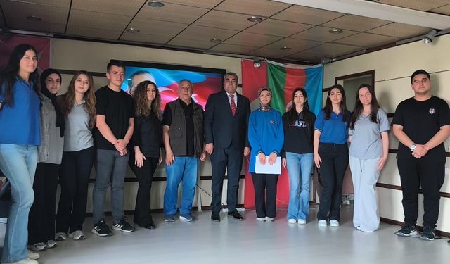 Haydar Aliyev Fen Lisesi’nde Haydar Aliyev, 103. Doğum Yıldönümünde Anıldı
