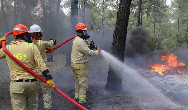 Antalya 2 bin 400 personel, 251 adet hava ve kara aracı ile muhtemel orman yangınlarına hazır