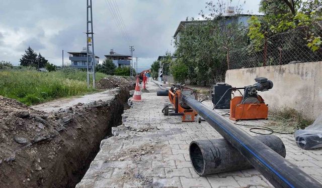 Arsuz'un 100 yıllık su ihtiyacını karşılayacak projede çalmalar sürüyor