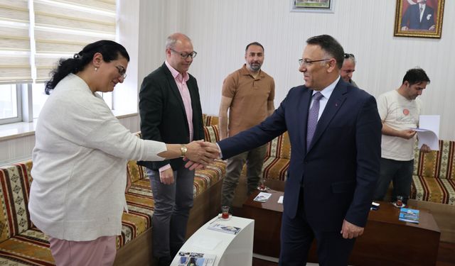 Rektör Gürel, DAKAF26 Ekibini Kabul Etti