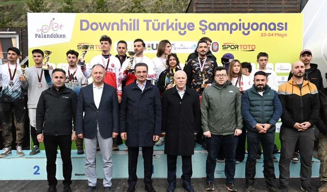 Downhill Türkiye Şampiyonası'nda madalyalar sahibini buldu