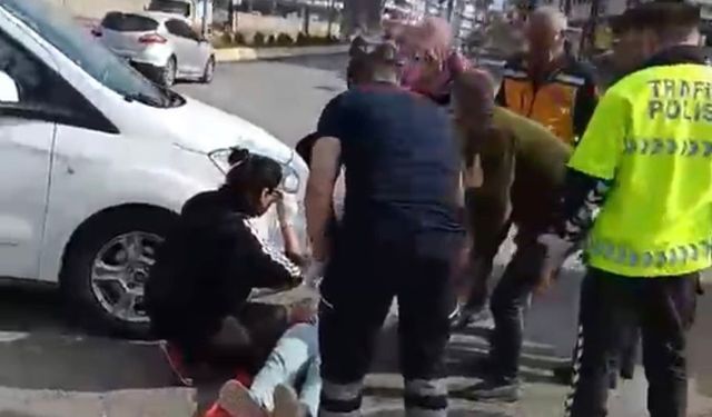 Iğdır'da Yürüyüş Yolunda Trafik Kazası