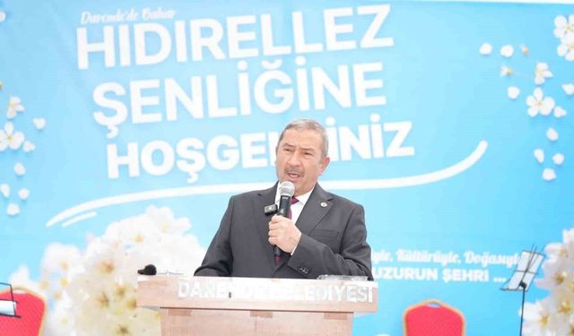 Hıdırellez Şenliği'nde birlik ve beraberlik mesajı