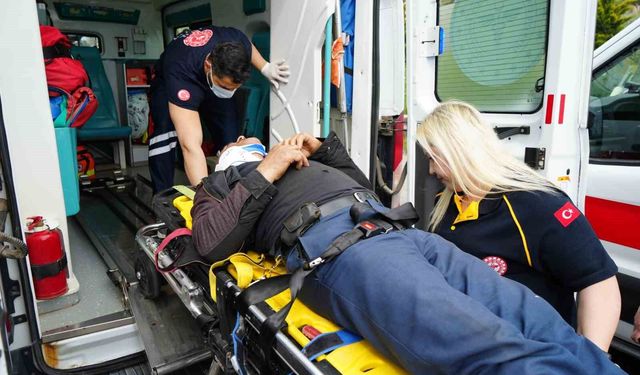 Kırıkkale'de iki otomobil çarpıştı: 7 yaralı