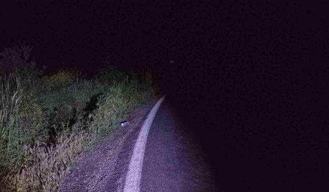 Motosiklet kazasında 1 kişi yaralandı