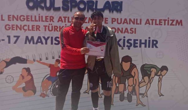 Özalplı Ferhat Çıkar Türkiye birincisi oldu