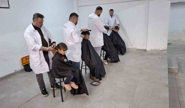 Şehitkamil'den köy okullarında bayrama yakışan anlamlı etkinlik