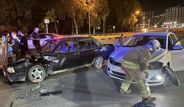 Trafik kazası: 1 yaralı