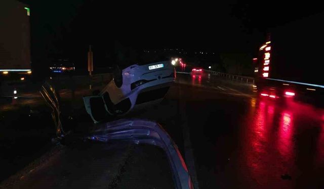 Trafik kazası: 3 yaralı