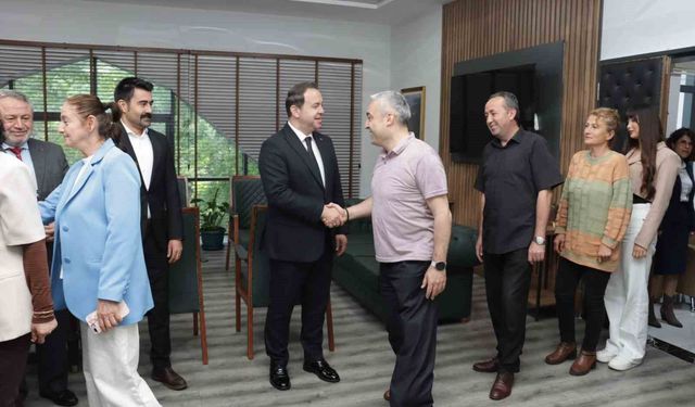Zonguldak İl Milli Eğitim Müdürlüğünde bayramlaşma töreni