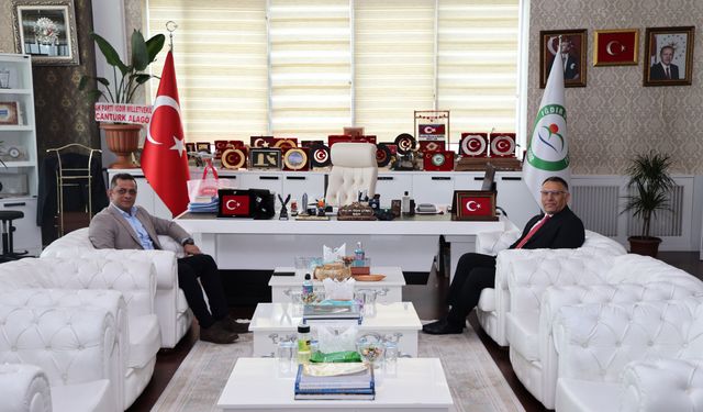 İstanbul Cumhuriyet Başsavcı Vekili Hakan Hanay’dan Rektör Gürel’e Ziyaret