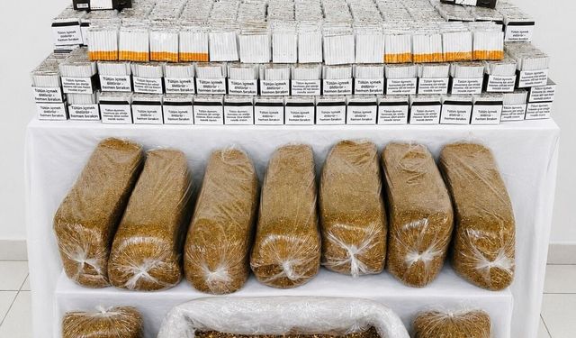 39 bin 430 adet dolu makaron ele geçirildi