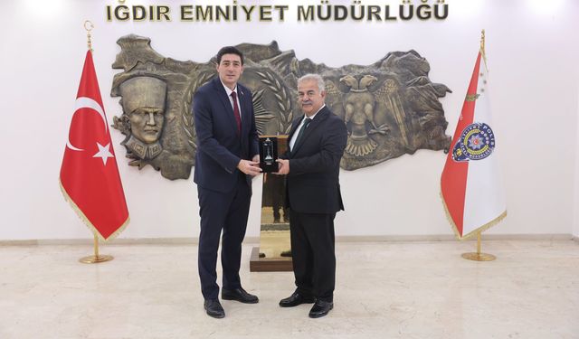 Kaymakamlardan Emniyet Müdürü Turgay’a Veda