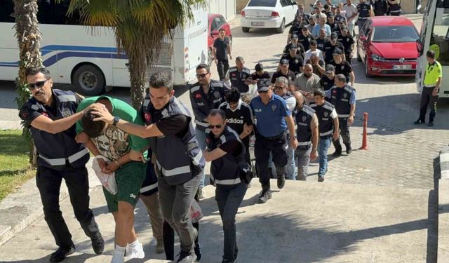 Bahisten 20 kişi adliyeye sevk edildi