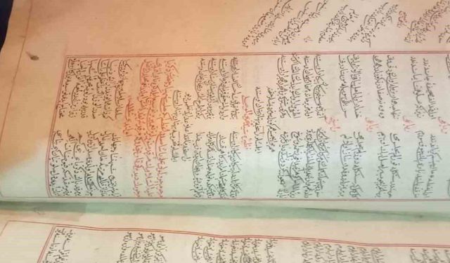 Bir sahafın sessiz misafiri: Asırlık Nâbî Divanı Erzurum'da keşfedildi