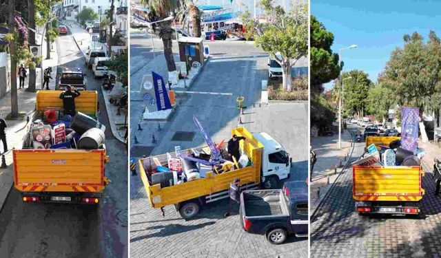 Bodrum Belediyesi ortak alanlar için harekete geçti