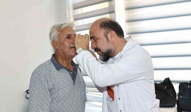 ERÜ Hastaneleri'nde 'ücretsiz ben muayenesi' aktivitesi yapıldı