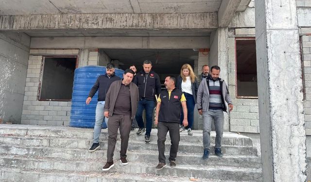 Kars'ta eğitim yatırımları yükseliyor: GAMP Lisesi ve Tarım Lisesi inşaatlarında inceleme
