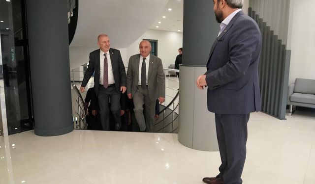 Prof. Dr. Ümit Özdağ'dan ETSO'ya Ziyaret
