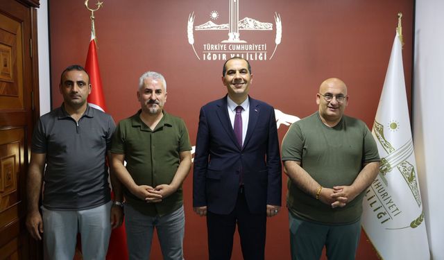 TİGAD'dan Vali Taşolar'a ziyaret: Iğdır, 130'u aşkın gazeteciyi ağırlayacak