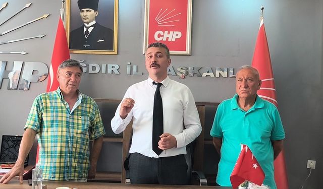 CHP Iğdır İl Başkanlığı Görevini Halil İbrahim Artantaş Devraldı