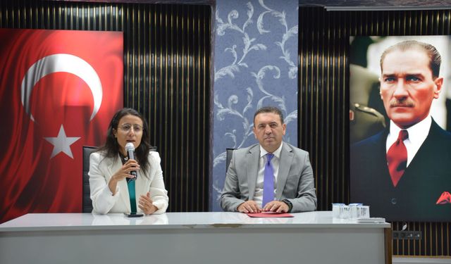 VALİ YARDIMCISI ÖZLEM KILIÇTÜRK’TEN İL MİLLİ EĞİTİM MÜDÜRLÜĞÜ’NE ZİYARET