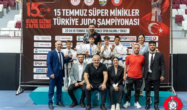 IĞDIRLI MİNİK JUDOCUDAN BÜYÜK BAŞARI: ABDÜLKADİR YILDIZ TÜRKİYE 3.'SÜ OLDU