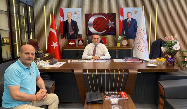 Iğdır İl Milli Eğitim Müdürlüğüne atanan Nail Ekiz, görevine başladı.