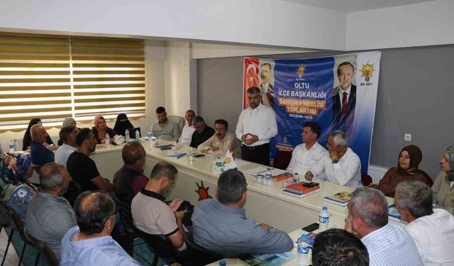 AK Parti Oltu'da 2026 danışma meclisi toplantısını gerçekleştirdi