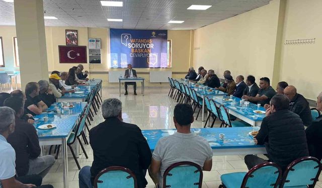 Arpaçay'da 'Vatandaş Soruyor, Başkan Cevaplıyor' buluşmalarının 2'incisi gerçekleştirildi