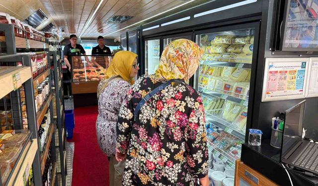 Aydın Büyükşehir Belediyesi Mobil Halk Ege Et Yenipazar'da