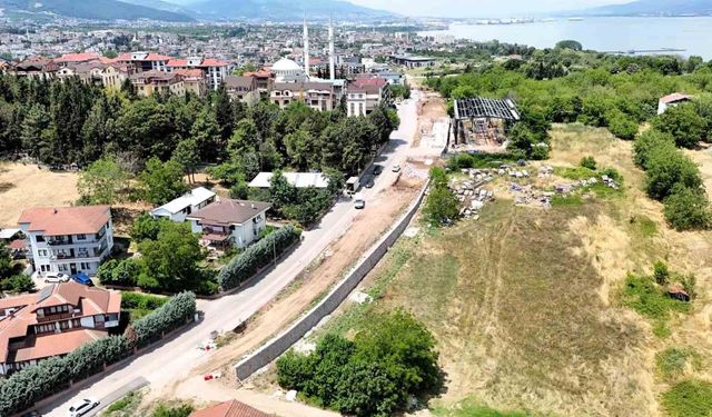 Başiskele trafiğini rahatlatacak 2. etap projesinde sona doğru