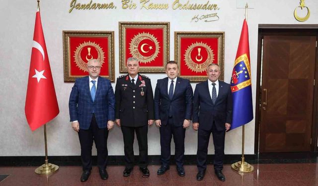 Bilecik heyeti Ankara'da güvenlik kurumlarında temaslarda bulundu