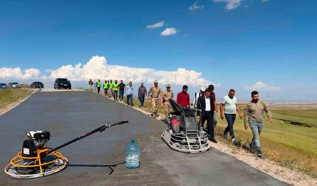 Digor Kaymakamı Abdulkadir Zengin göreve hızlı başladı; İlk mesaisini köy yollarında geçirdi