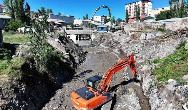 DSİ'den Ağrı taşkınlarına karşı alt yapı hamlesi