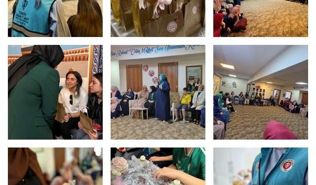 Erzurum'da hanımlardan anlamlı buluşma