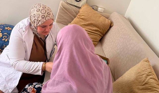Erzurum'da sağlık ordusu sahada: 'Can Ebeleri' görev başında