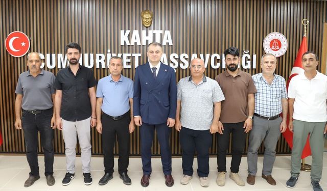 Gazeteciler ve Yazarlar Cemiyeti'nden Cumhuriyet Başsavcısı Atalay'a hayırlı olsun ziyareti
