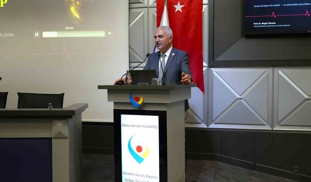 Gebze Ticaret Odasından iş dünyasına yönelik 'kalp sağlığı' söyleşisi