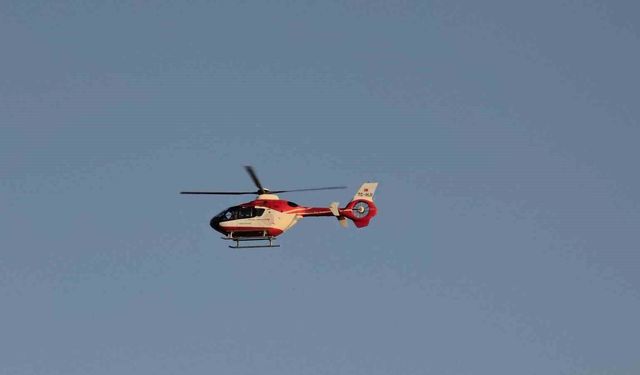 Hava ambulansları 10 yaşındaki çocuk için seferber oldu
