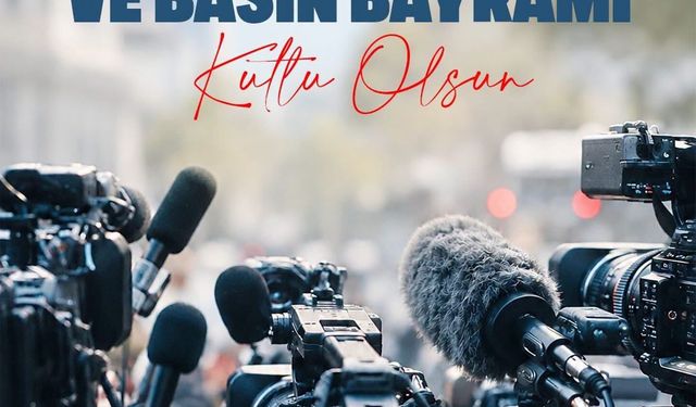 Milletvekili Cantürk Alagöz’den 24 Temmuz Gazeteciler ve Basın Bayramı Mesajı