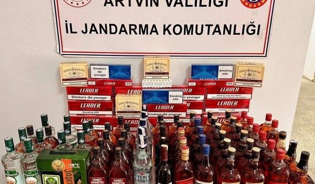 Jandarmadan kaçakçılık operasyonu