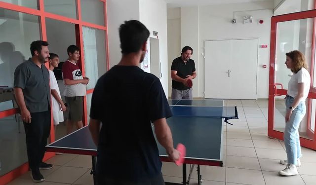 Koruma altındaki gençler masa tenisi turnuvasında buluştu