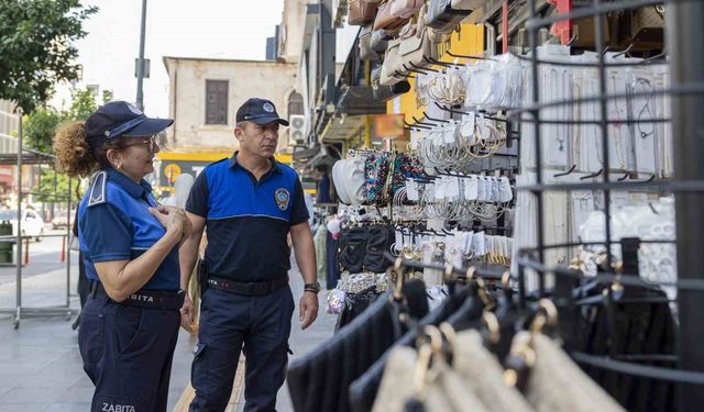 Mersin'de kaldırım işgallerine sıkı denetim