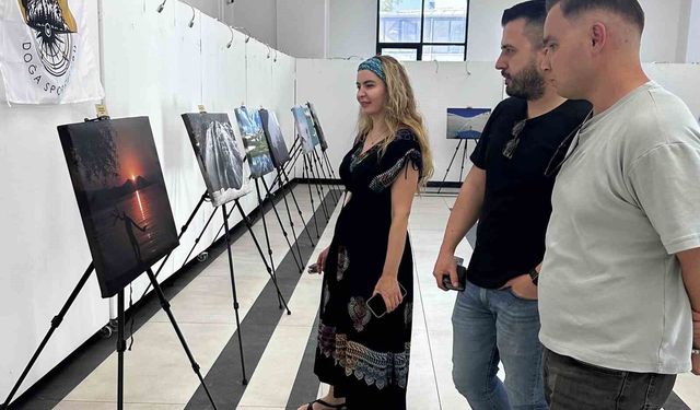 Vanlı dağcıların objektifinden doğa manzaraları sergilendi